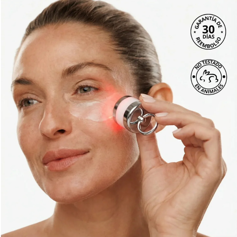 Crema de Luz Roja para el Contorno de Ojos